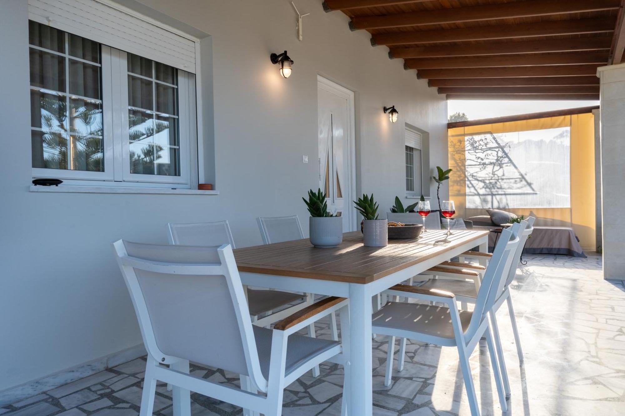 Amazing View Villa Aliki With Infinity Pool & Spa Ligaria  Exteriér fotografie