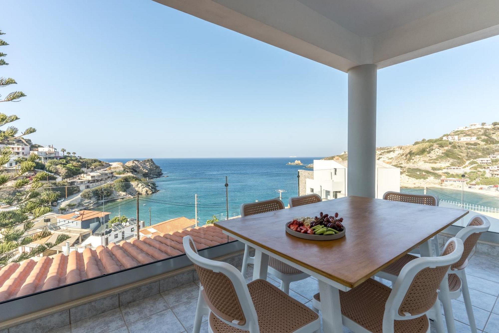 Amazing View Villa Aliki With Infinity Pool & Spa Ligaria  Exteriér fotografie