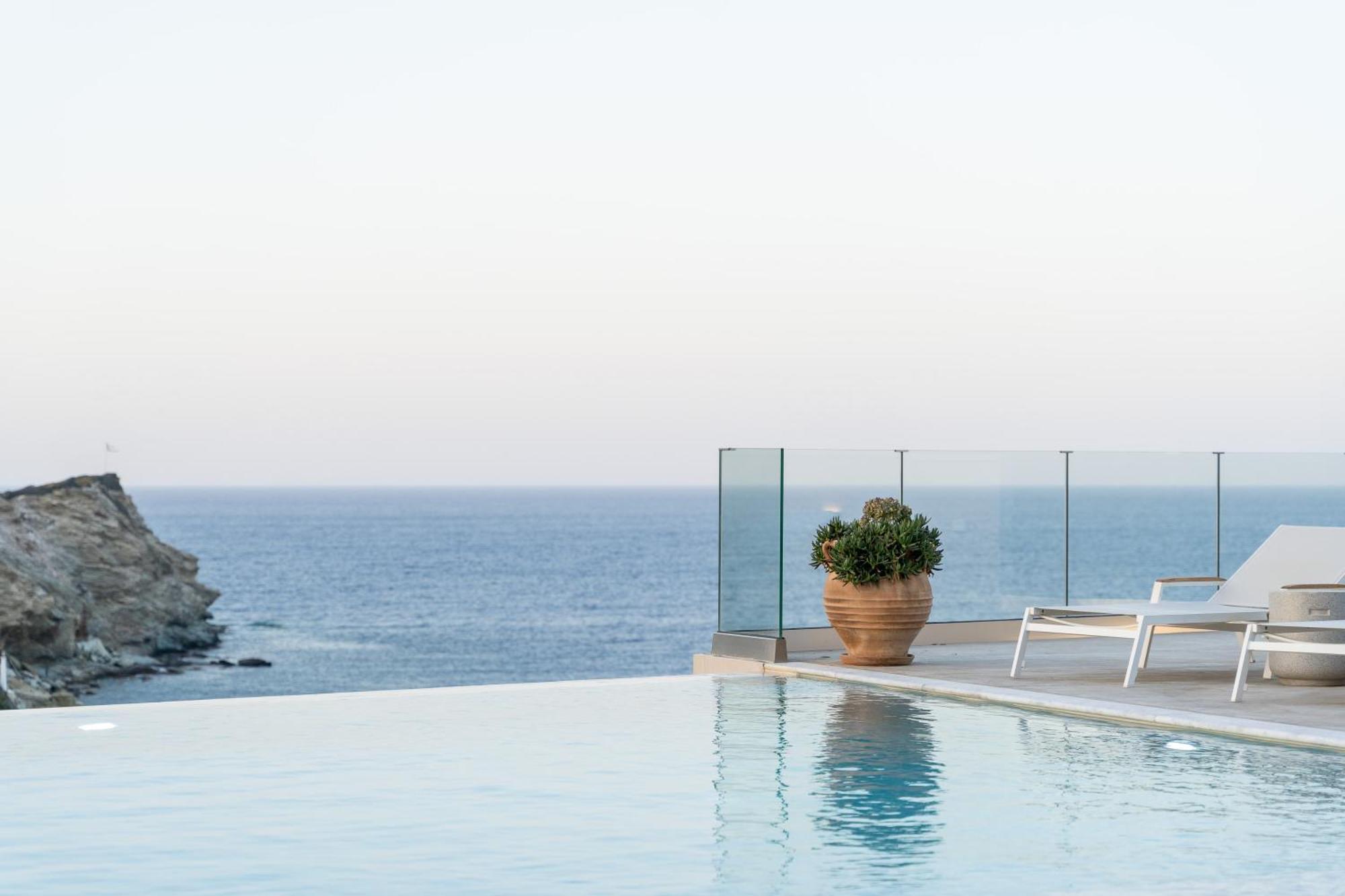 Amazing View Villa Aliki With Infinity Pool & Spa Ligaria  Exteriér fotografie