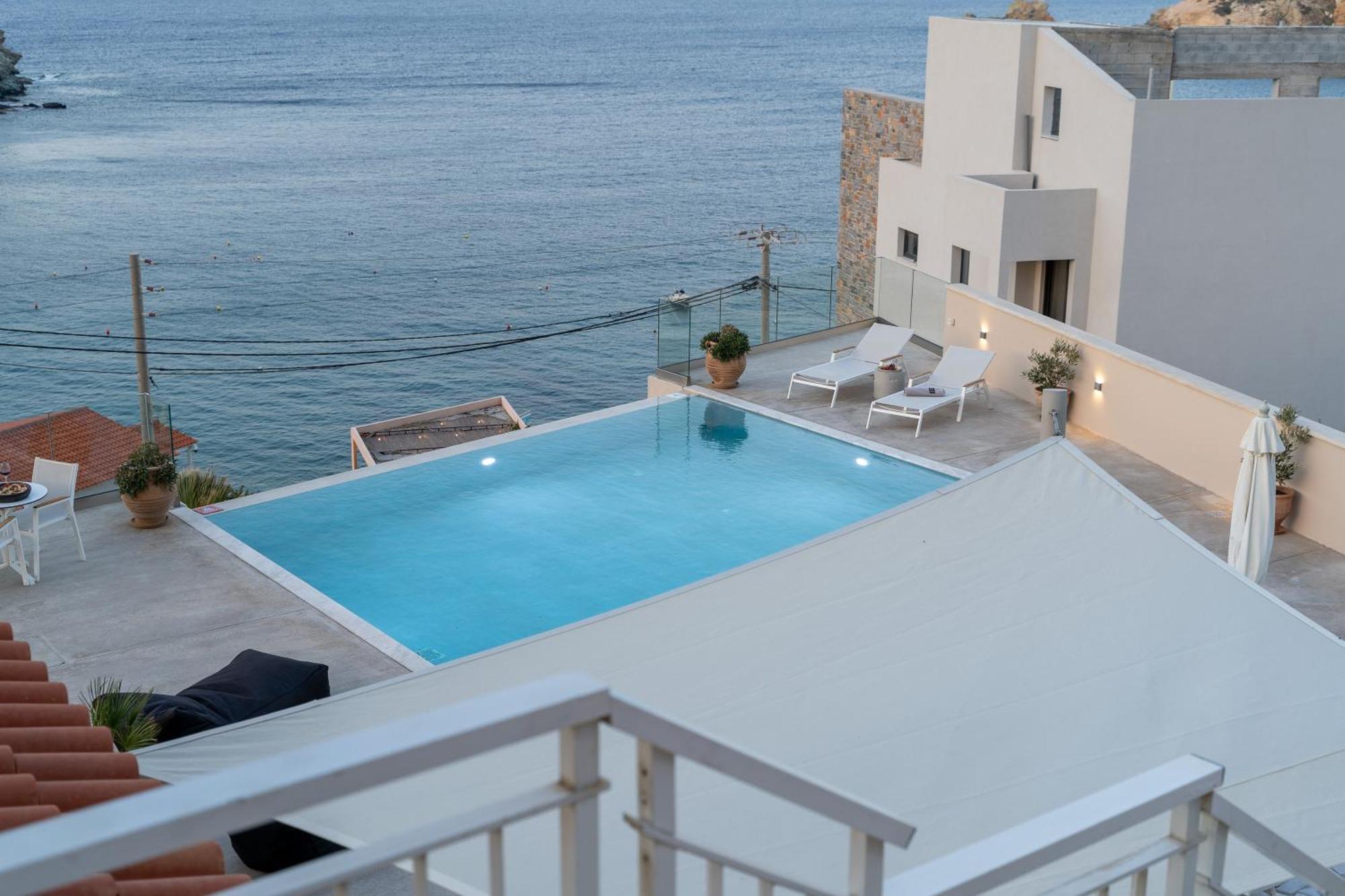 Amazing View Villa Aliki With Infinity Pool & Spa Ligaria  Exteriér fotografie